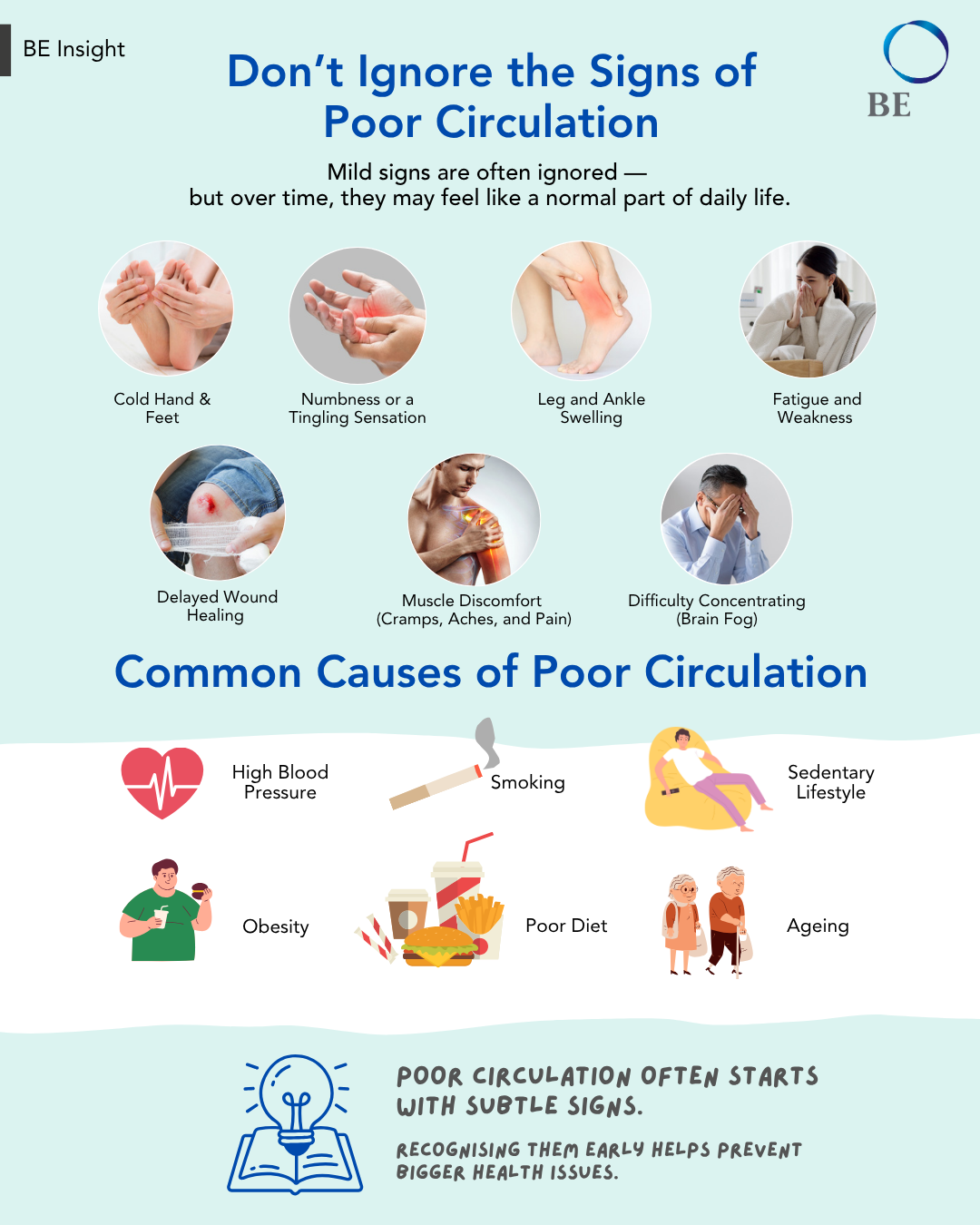 How to Spot Poor Circulation Early – and What You Can Do About It