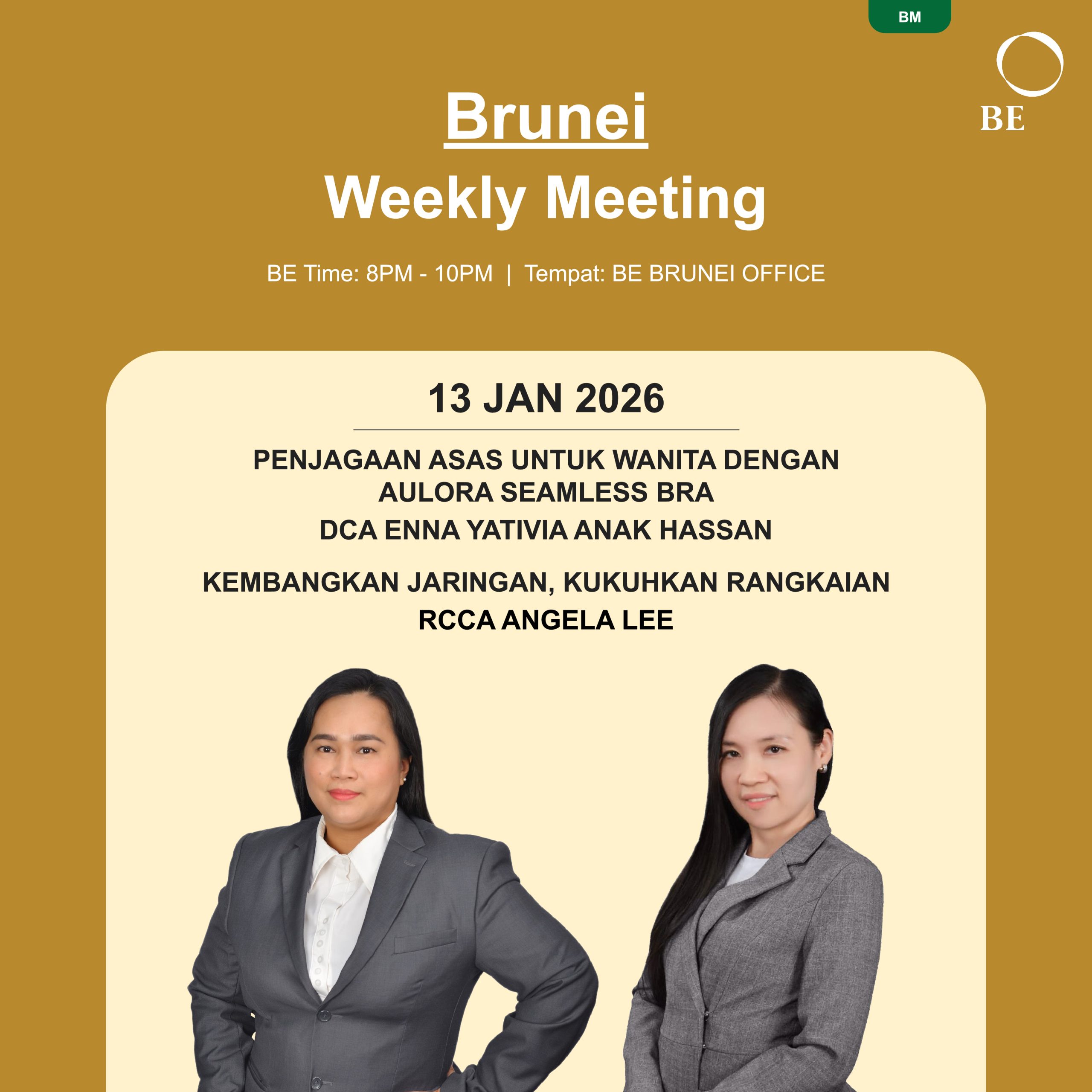 JANUARY WEEKLY MEETING 2026