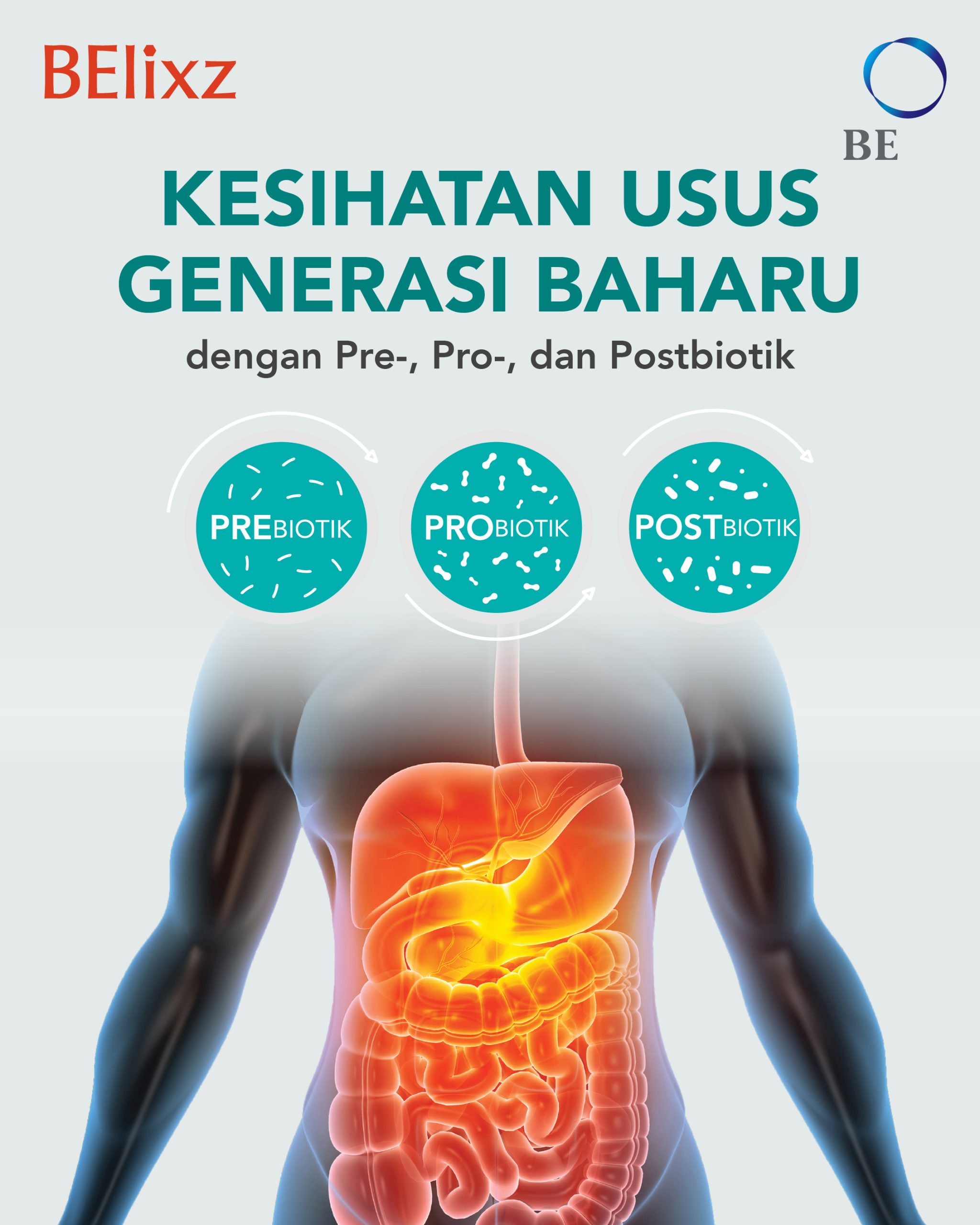Bagaimana Prebiotik, Probiotik, dan Postbiotik Mengubah Kesihatan Usus