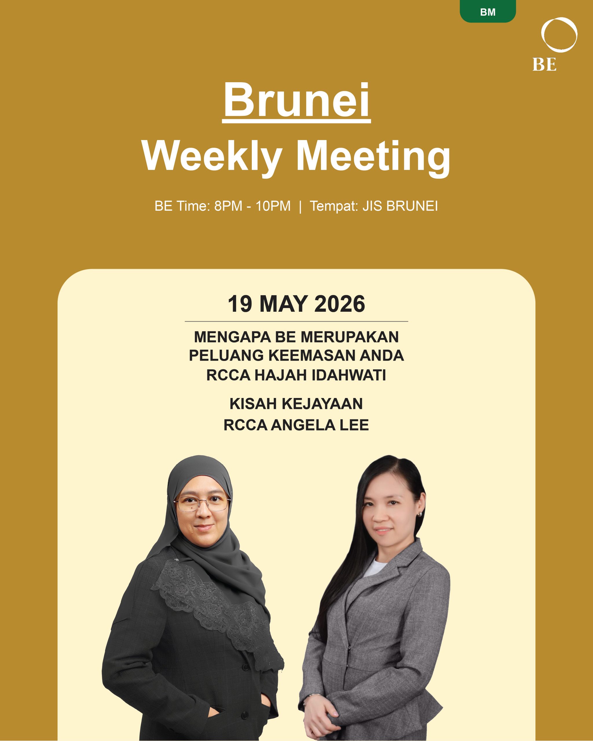 MAY WEEKLY MEETING 2026
