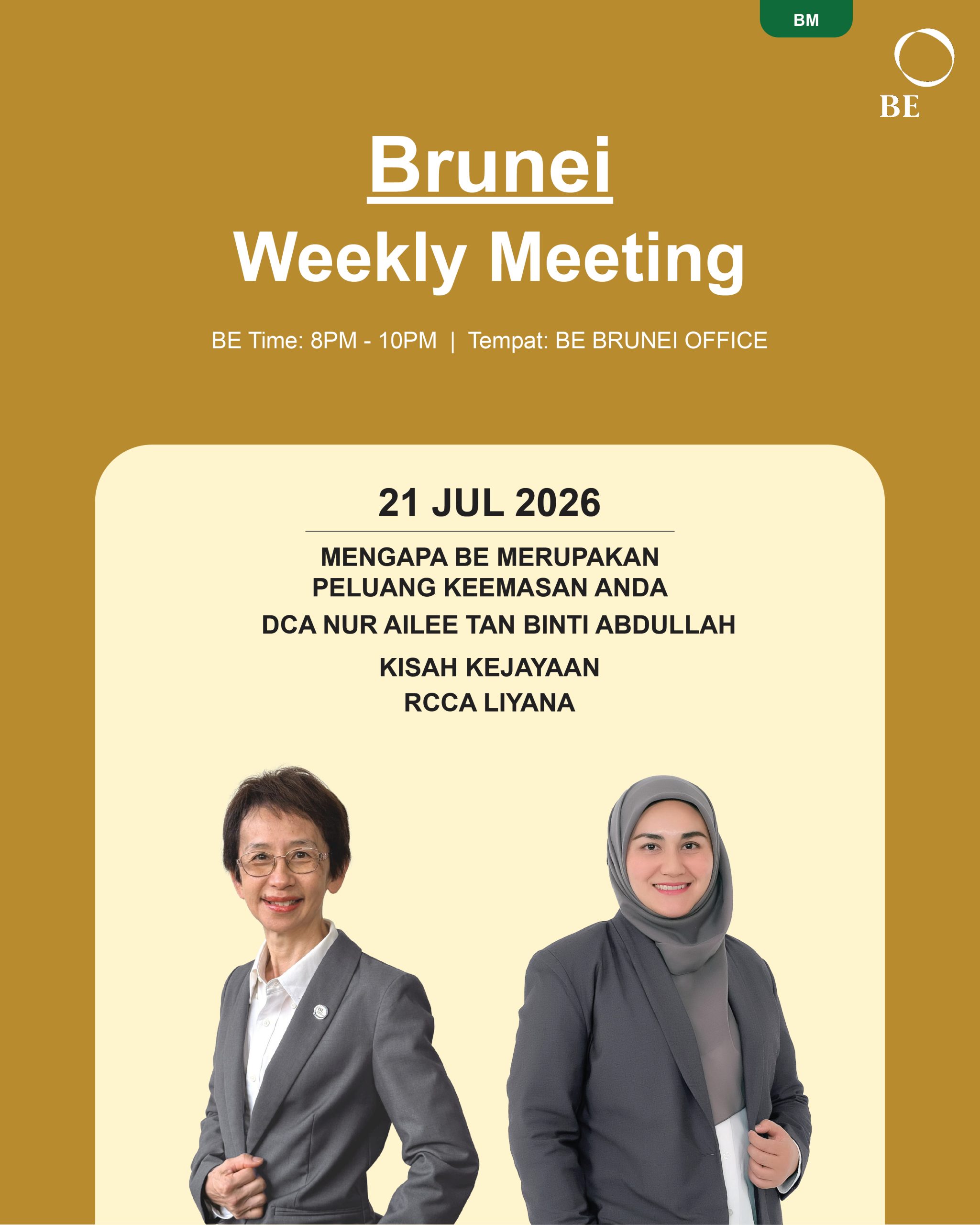 JULY WEEKLY MEETING 2026