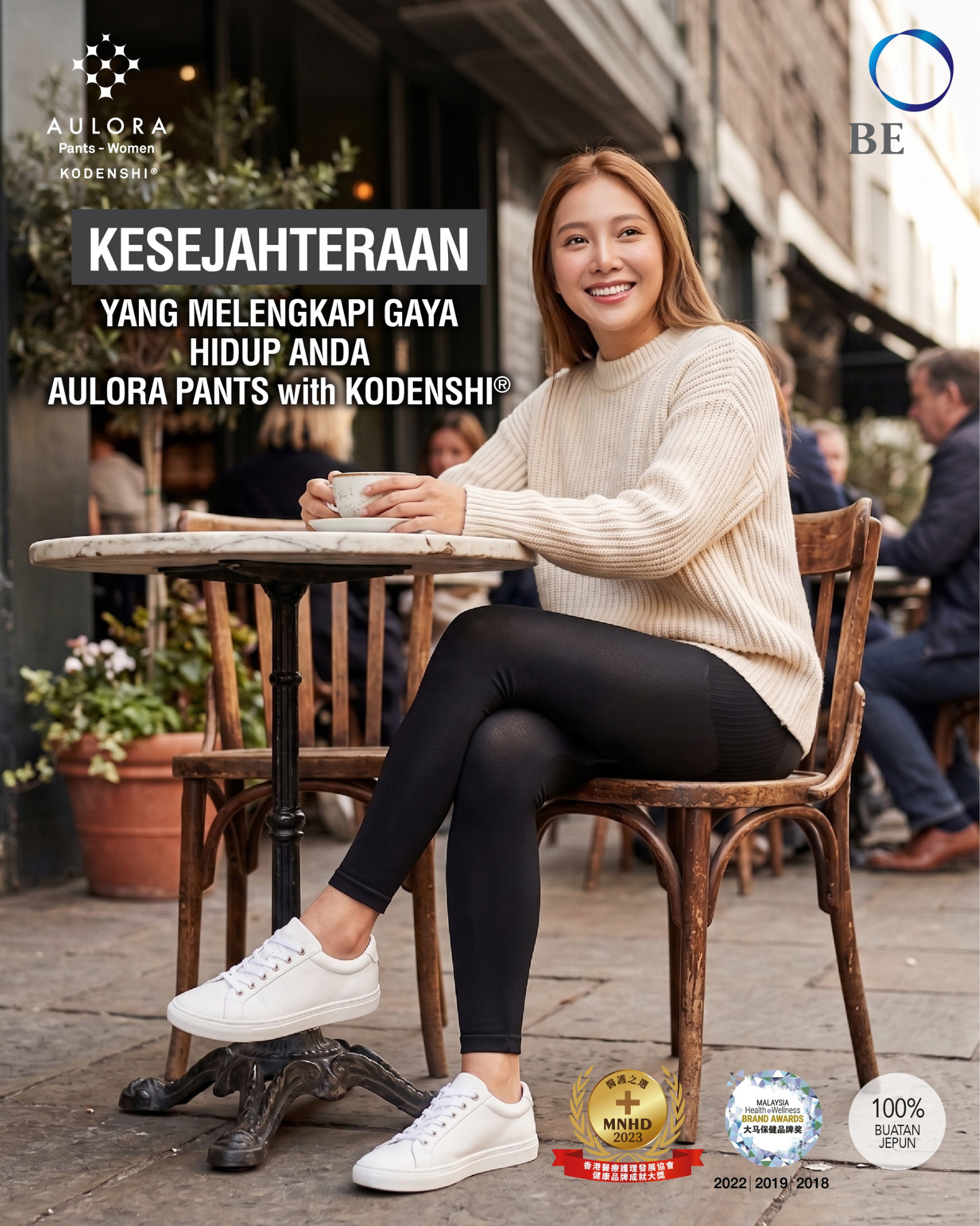 AULORA Pants with KODENSHI®:  Inikah Seluar Mampatan Harian Paling Selesa?