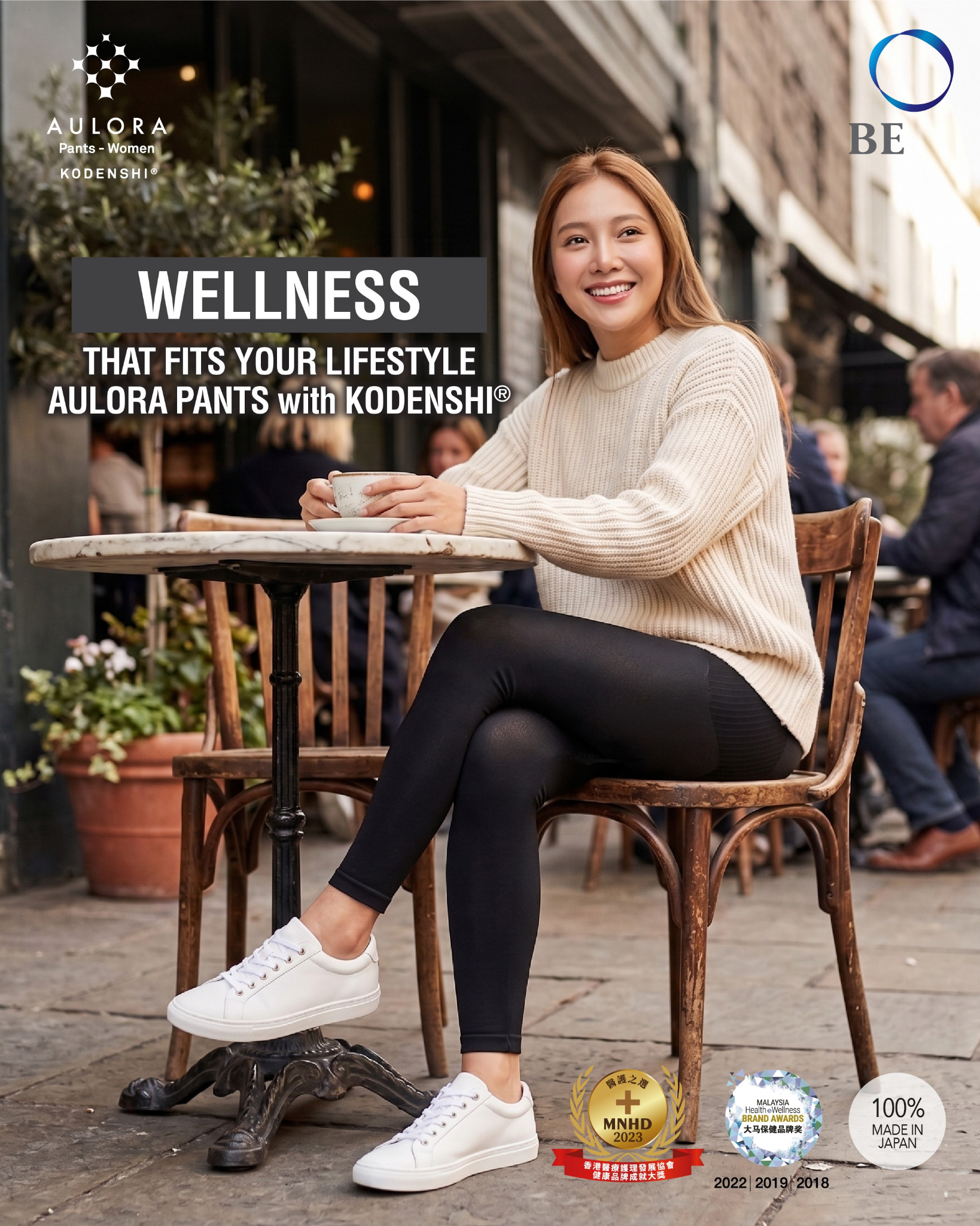 AULORA Pants with KODENSHI®: Are These the Most Comfortable Everyday Compression Pants?